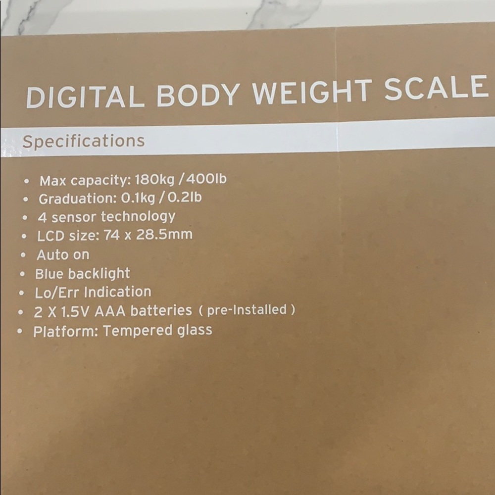 Digital Body Scale - Picture 5 of 6
